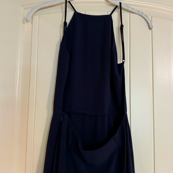 NBD (Revolve) NAVY LACE PANEL MIDI DRESS - Picture 5 of 10